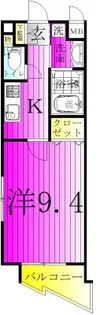 コンフォート・ティファニー【1階】の間取り