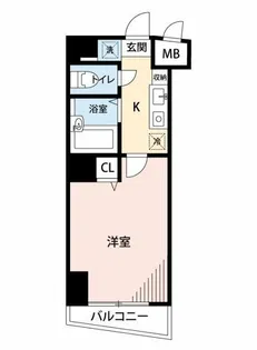 プロシード参宮橋【4階】の間取り
