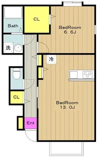 スペランツァ【1階】の間取り