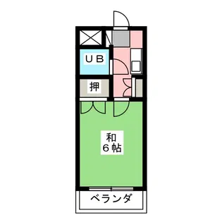 コーポ瑞泉【2階】の間取り