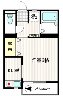 フリーデンハイム【2階】の間取り