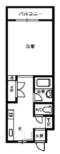 メゾンドールイズモヤ【1階】の間取り
