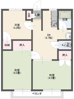 3Kの間取り画像