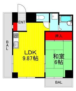 埼玉県川口市幸町3【マンション】の間取り