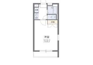 東京都八王子市泉町【アパート】の間取り