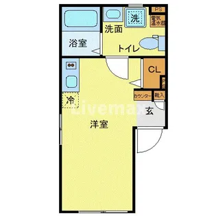KOUSOU秋葉原【4階】の間取り