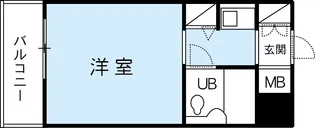 パレスST【5階】の間取り
