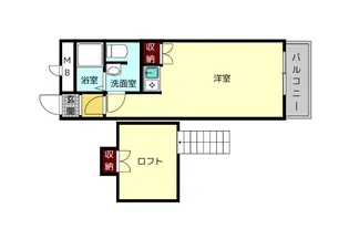 奈良県奈良市四条大路3【アパート】の間取り