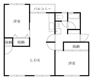 桑田園【1階】の間取り