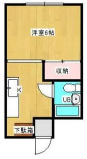 コーポフジ【3階】の間取り