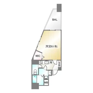 セレニテ兵庫エクラ【4階】の間取り