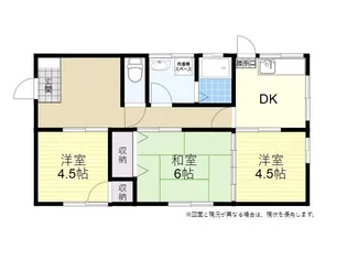 大分県大分市三川下3【一戸建】の間取り