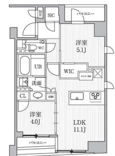 東京都中央区日本橋堀留町1【マンション】の間取り