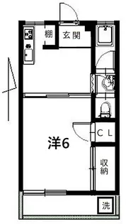 香川県高松市昭和町1【アパート】の間取り