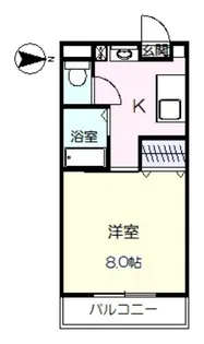 グリーングラス【3階】の間取り