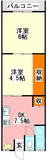 OMコーポ I・II【2階】の間取り