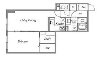 オーパスホームズ白山【10階】の間取り