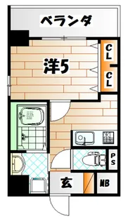 エターナルプレイス芳賀【3階】の間取り
