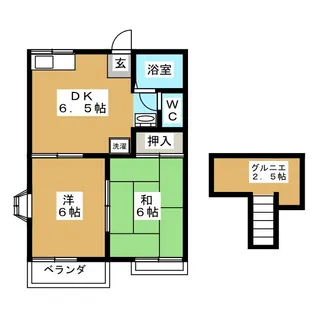 ブレーンK【2階】の間取り