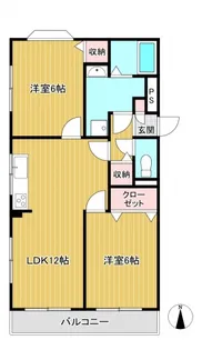 パークヒル鷺沼【3階】の間取り