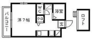 レリブ小池I【2階】の間取り