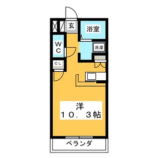 ガーデンハイツ【3階】の間取り