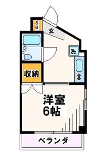 東京都府中市清水が丘2【マンション】の間取り