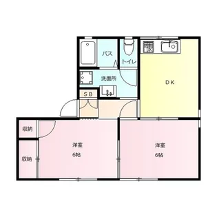 アムール金井【1階】の間取り