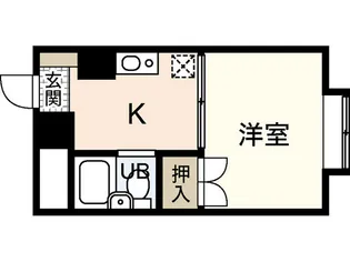 プロヴァンス宇品【2階】の間取り