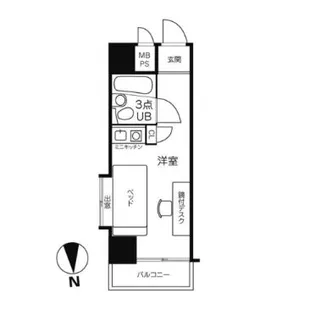 入谷センチュリープラザ21【9階】の間取り