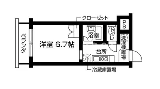 ナジック志村坂下(Nasic志村坂下)【3階】の間取り