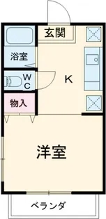 レジデンス渋谷【1階】の間取り