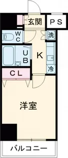 スカイコート・ヴィーダ五反田ウエスト【7階】の間取り