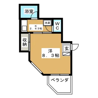 きららベガ【10階】の間取り