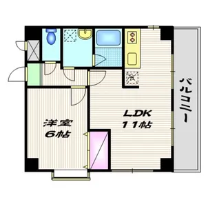 Gレジェンド大森【2階】の間取り