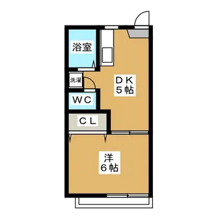 ポンリーブル国立【2階】の間取り