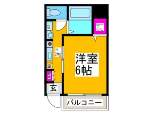 トラストアビコ【1階】の間取り