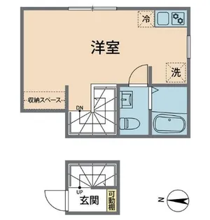 東京都杉並区和泉2【アパート】の間取り