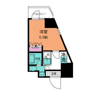 東京都大田区大森北1【マンション】の間取り