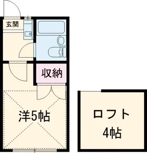 ルミエール三田【2階】の間取り