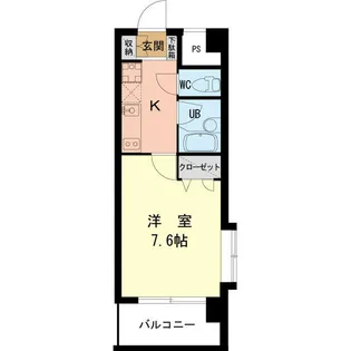 アクティブ57【2階】の間取り