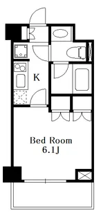 東京都中野区本町6【マンション】の間取り