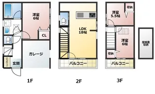 東京都葛飾区青戸5【一戸建】の間取り