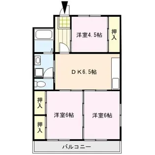 山本ビル【2階】の間取り