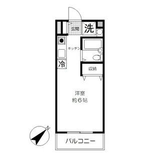 神奈川県川崎市高津区下作延3【マンション】の間取り