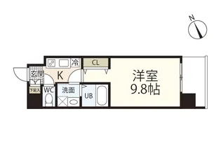 杉屋ビル【11階】の間取り