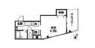 リライアンスコート志村【5階】の間取り