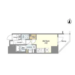 東京都台東区東上野1【マンション】の間取り