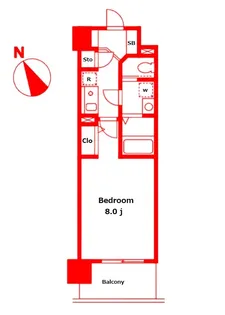 サンシエスタ鶴ヶ峰【2階】の間取り