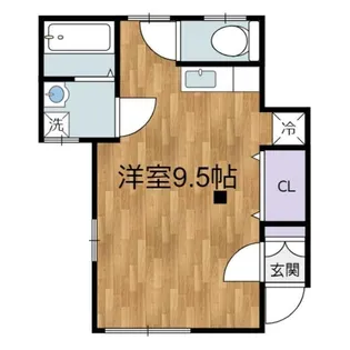 ガーデンSAZU【1階】の間取り